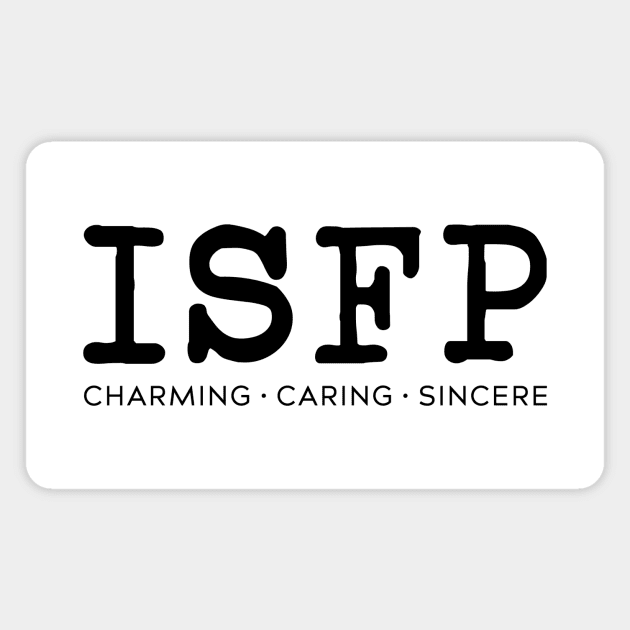 ISFP Magnet by Garden Avenue Designs